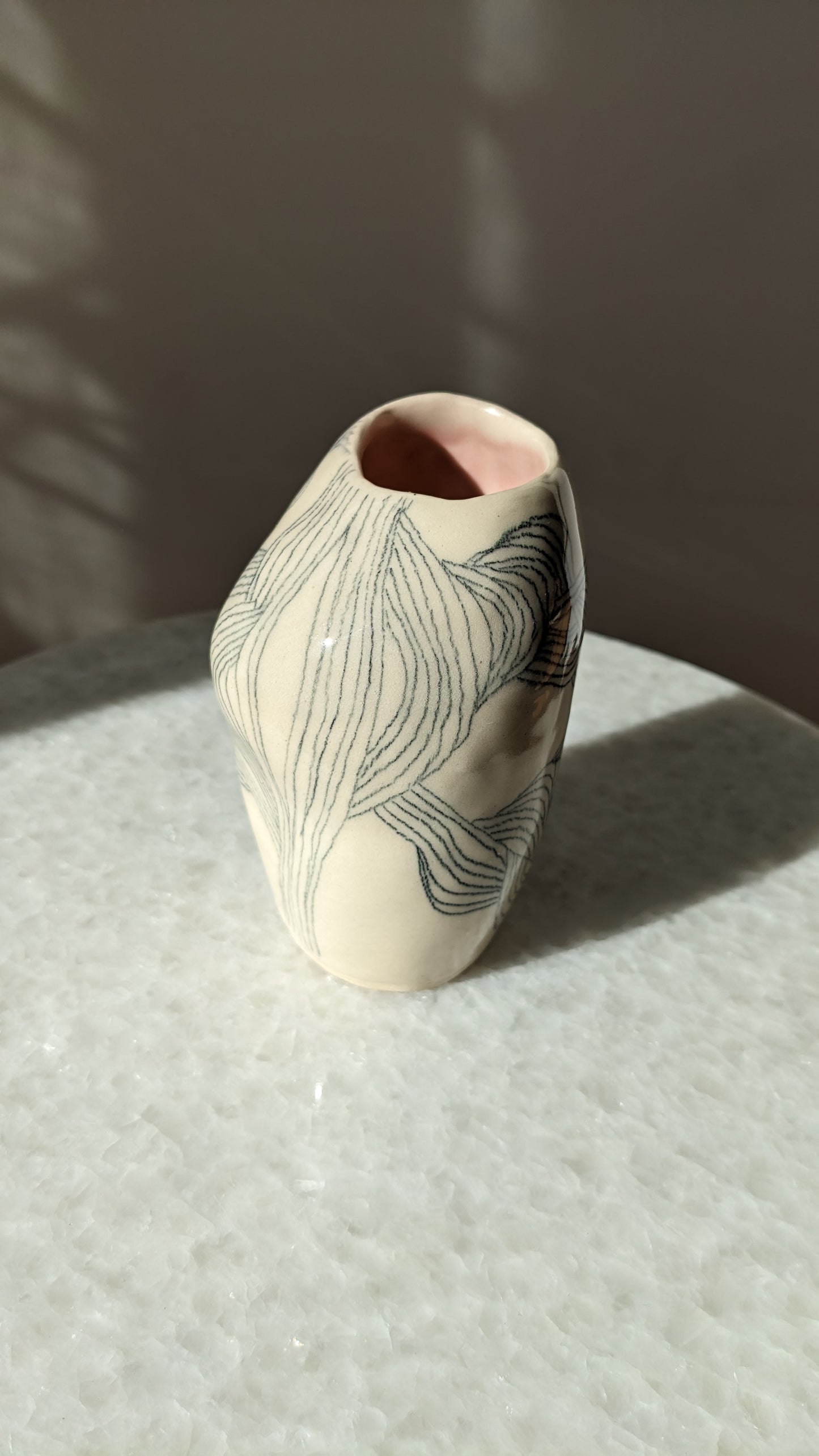 Camelia vase
